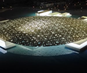 شاهد تصميم متحف اللوفر أبو ظبي قبل افتتاحه (صور وفيديو)
