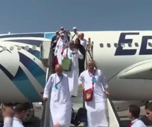 مصر للطيران تسير 22 رحلة لعودة أكثر من 5 آلاف حاج من الأراضي المقدسة اليوم