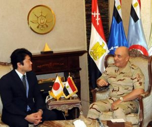 الفريق محمود حجازي يلتقي وزير الدولة للدفاع الياباني (صور)