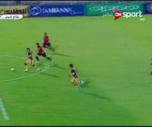 الإنتاج الحربي يتقدم علي الطلائع 2 / 1 في الشوط الأول (فيديو)