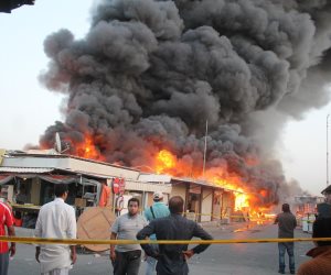 مصرع شخص وإصابة 8 آخرين في تفجيرين إرهابيين منفصلين في بغداد