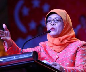 مظاهرات في سنغافورة ضد انتخابات الرئاسة