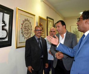 محافظ الأقصر يشهد فعاليات ملتقى القاهرة الدولي لفن الخط العربي (صور)