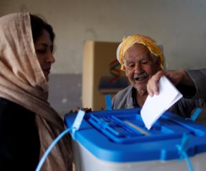 انطلاق التصويت باستفتاء إقليم كردستان للانفصال عن العراق (صور) 