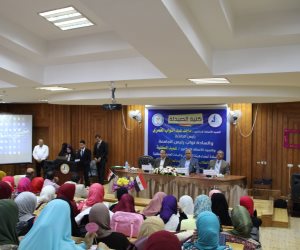  حفل استقبال الطلاب الجدد بكليتي الحاسبات والمعلومات والصيدلة (صور)