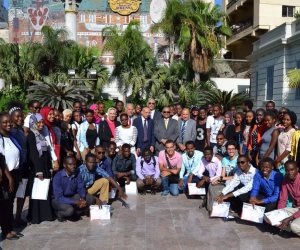 جامعة الإسكندرية تمنح طلاب "موي" الكينية شهادات إتمام الدورات التدريبية