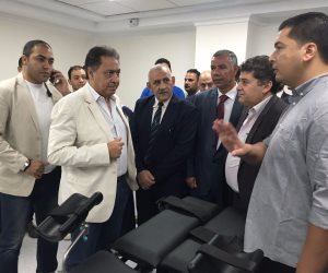 بتكلفة بلغت  70 مليون جنيه.. وزير الصحة يتفقد التجهيزات النهائية لمستشفى أبو رديس بجنوب سيناء