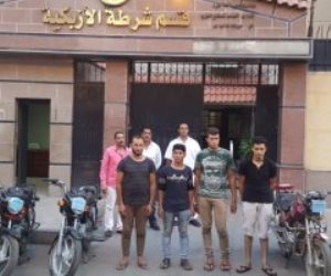  أمن القاهرة يضبط  فريق متتخصص في سرقة الدراجات البخارية بالأزبكية 