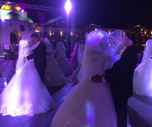 حفل زفاف جماعي لـ25 عروسة بأحد فنادق الغردقة (صور)