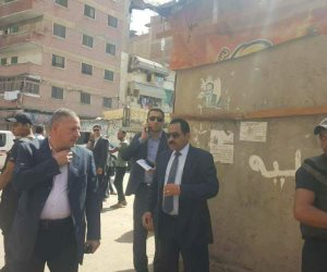 مدير أمن الإسكندرية يتابع رفع الإشغالات شرق الثغر (صور)