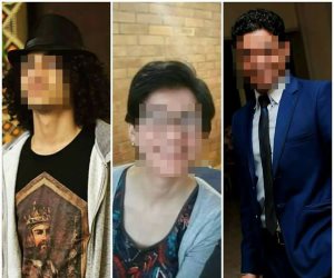 أول صور للمتهمين الرئيسين برفع علم "المثليين" في مشروع ليلي