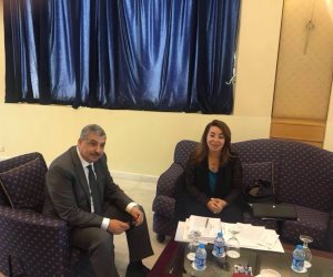 بالصور.. غادة والي تجتمع بوزير العمل الأردني لتفعيل اتفاقيات التعاون