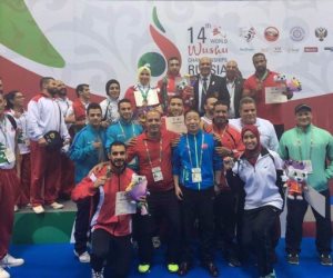 مصر في المركز السابع بالترتيب العام لبطولة العالم بمنافسات الكونغ فو