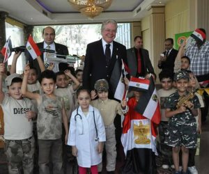 "جمعية مصر المحروسة بلدي" تكرم حسين فهمي وأبطال حرب أكتوبر (صور)