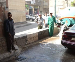 محافظة الغربية تستعد لموسم الشتاء باختبار كفاءة صفايات الصرف (صور)