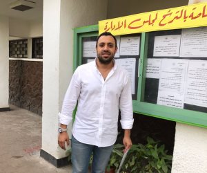 حسين أبو السعود يقدم أوراق الترشح لعضوية مجلس إدارة الصيد (صور)