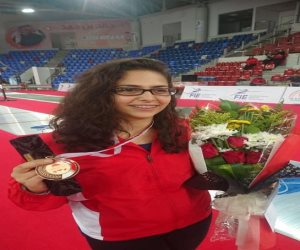 لمي ياسر تحصد الميدالية البرونزية ببطولة كأس العالم تحت 20 سنة للسلاح 