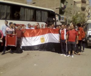 "المصريين الأحرار" بالجيزة ينظم رحلة لاستاد برج العرب لتشجيع المنتخب