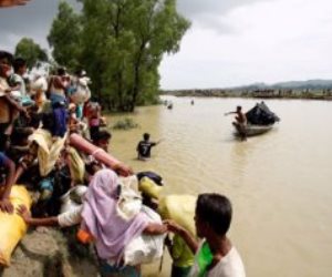  الأمطار تحول حياة نازحين الروهينجا بمخيمات بنجلاديش لجحيم 