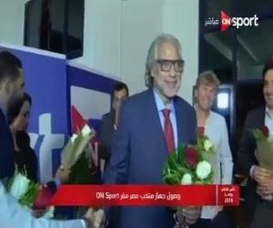 كواليس وصول جهاز المنتخب مقر "ON Sport"