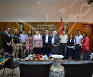 "ألسن عين شمس" تستقبل وفدًا لإتحاد كتاب صيني لبحث آفاق التعاون المشترك