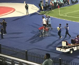  مشجع المنتخب ذو الاحتياجات الخاصة يساند الأهلى أمام الاتحاد السكندرى