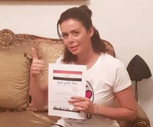 إيمي سالم تنضم لحملة "علشان تبنيها" لدعم ترشيح الرئيس السيسي في 2018