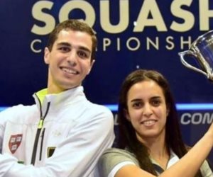زوجان مصريان يحققان البطولة الكبري لبطولة الولايات المتحدة المفتوحة للإسكواش
