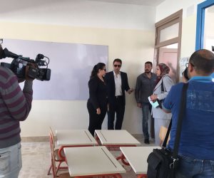 متحدث وزارة التربية والتعليم يتفقد المدرسة المصرية اليابانية بالتجمع الخامس