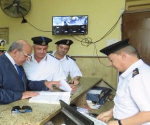 قطاع حقوق الإنسان بالداخلية يفتش على غرف حجز أقسام الإسكندرية