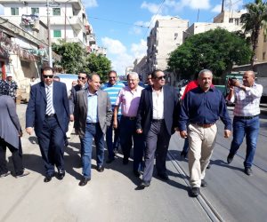 محافظ الإسكندرية يتفقد سيولة الحركة المرورية بشوارع حي غرب 