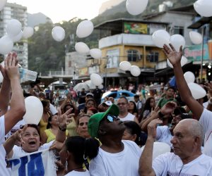 مظاهرات ضد عنف الشرطة البرازيلية فى "ريو دى جانيرو"