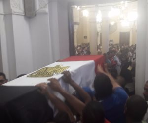 الفيوم تشيع جثمان شهيدها في عملية "سيناء 2018"