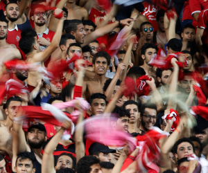 دخلة إنسانية لجماهير الأهلي في مباراة الوداد المغربي (صور)