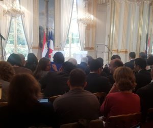 بعد قليل.. مؤتمر صحفي للسيسي وماكرون بقصر الإليزيه