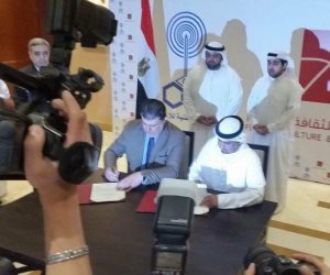 توقيع برتوكول تعاون بين حسين زين وهيئة الفجيرة للثقافة والإعلام