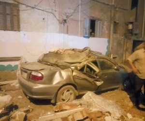 انفجار بشقة سكنية بمساكن أسكو في شبرا الخيمة (صور) 