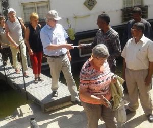 محافظ سوهاج: وصول فوج سياحي لزيارة المنطقة الأثرية في أبيدوس (صور)