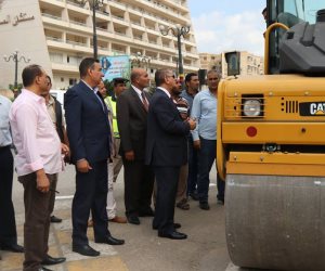 محافظة كفر الشيخ تدعم مشروع الرصف بمعدات إضافية بتكلفة مليوني جنيه