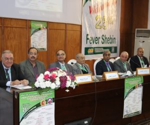 انطلاق المؤتمر القومي الـ"25" للحميات وأمراض الكبد بشبين الكوم