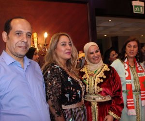 سميحة أيوب وسمير صبري وطارق مهدي وعنان الجلالي في احتفالية مغربية بالقاهرة