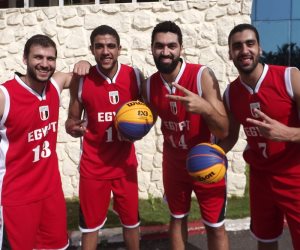 منتخب السلة  3×3 رجال يتأهل إلى ربع نهائى بطولة أفريقيا 