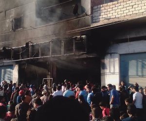 الحماية المدنية تسيطر على حريق  بمستشفى جمال عبد الناصر بالإسكندرية