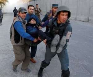 شاهد.. هجوم على محطة تلفزيونية أفغانية في العاصمة كابول