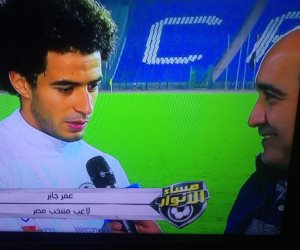 عمر جابر ل "ON Sport" : سعيد جدا بعودة شيكابالا ومباراة غانا ليست نزهة