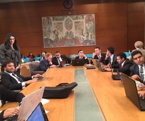 جلسة محاكاة مجلس الأمن بمنتدى شباب العالم تناقش "مكافحة الإرهاب"