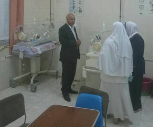التحقيق مع 4 أطباء بمستشفى ببا المركزي في بنى سويف لتغيبهم عن العمل (صور)