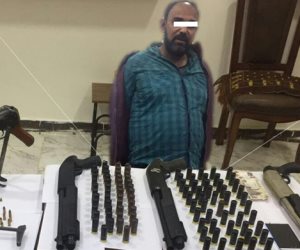 ضبط مسجل وراء ترويج الأسلحة النارية لعناصر خطرة في كفر الشيخ