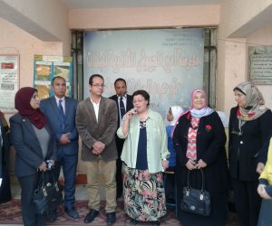 جولة تفقدية لـ مساعد وزير التعليم لمتابعة سير العملية التعليمية بالقاهرة (صور)