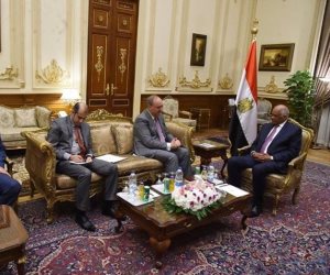 علي عبدالعال يستقبل السفير العراقي بجمهورية مصر العربية (صور)